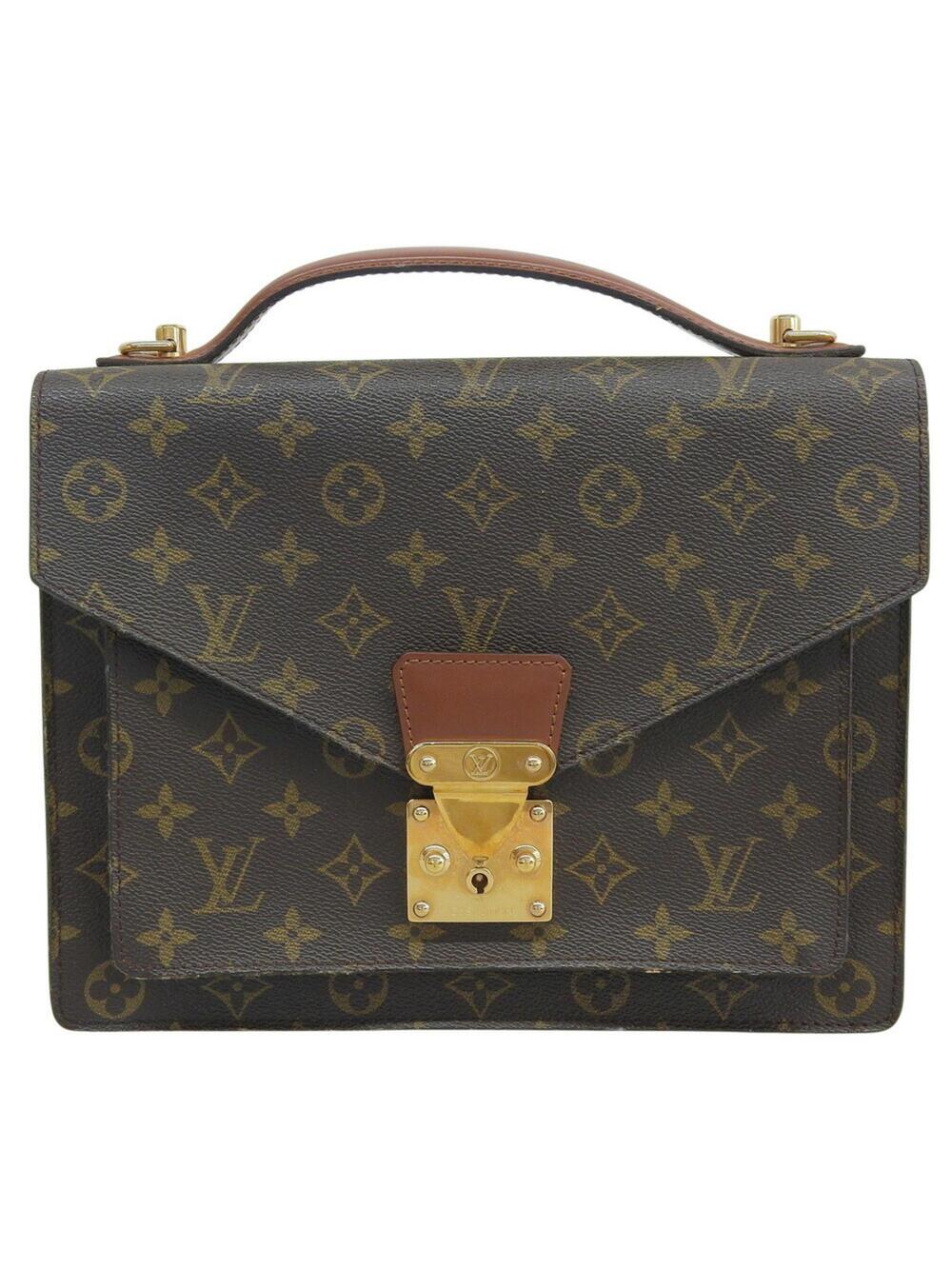 Louis Vuitton Monceau Handbag Canvas #286576L67B
